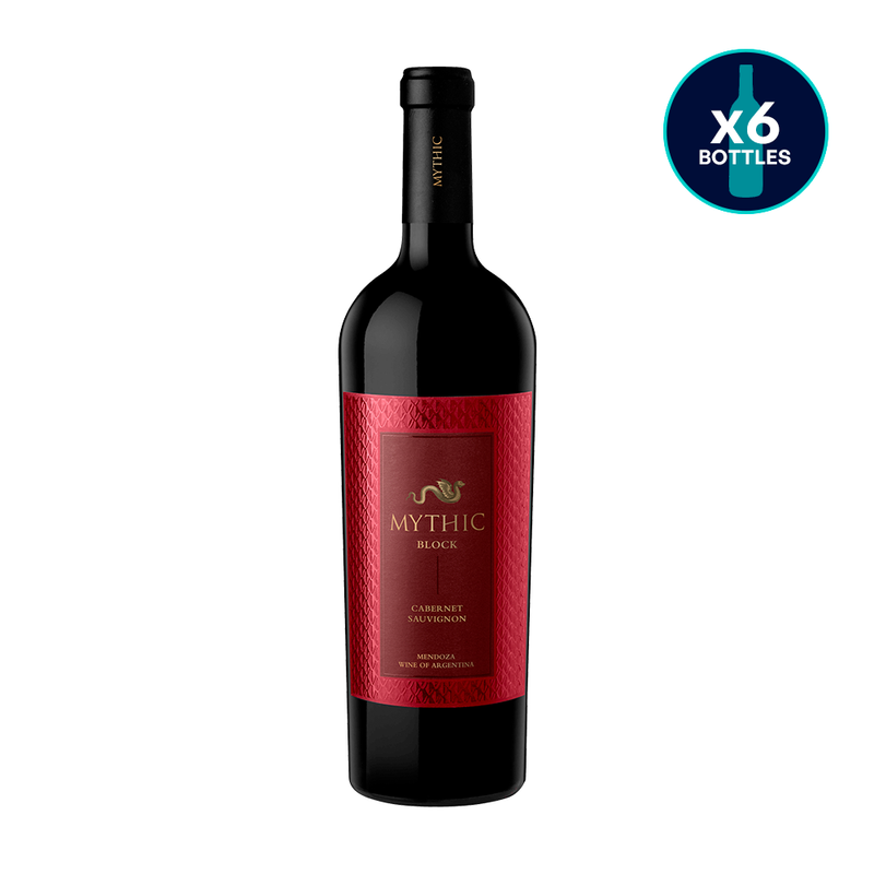 MYTHIC BLOCK CABERNET SAUVIGNON 750ml x 6